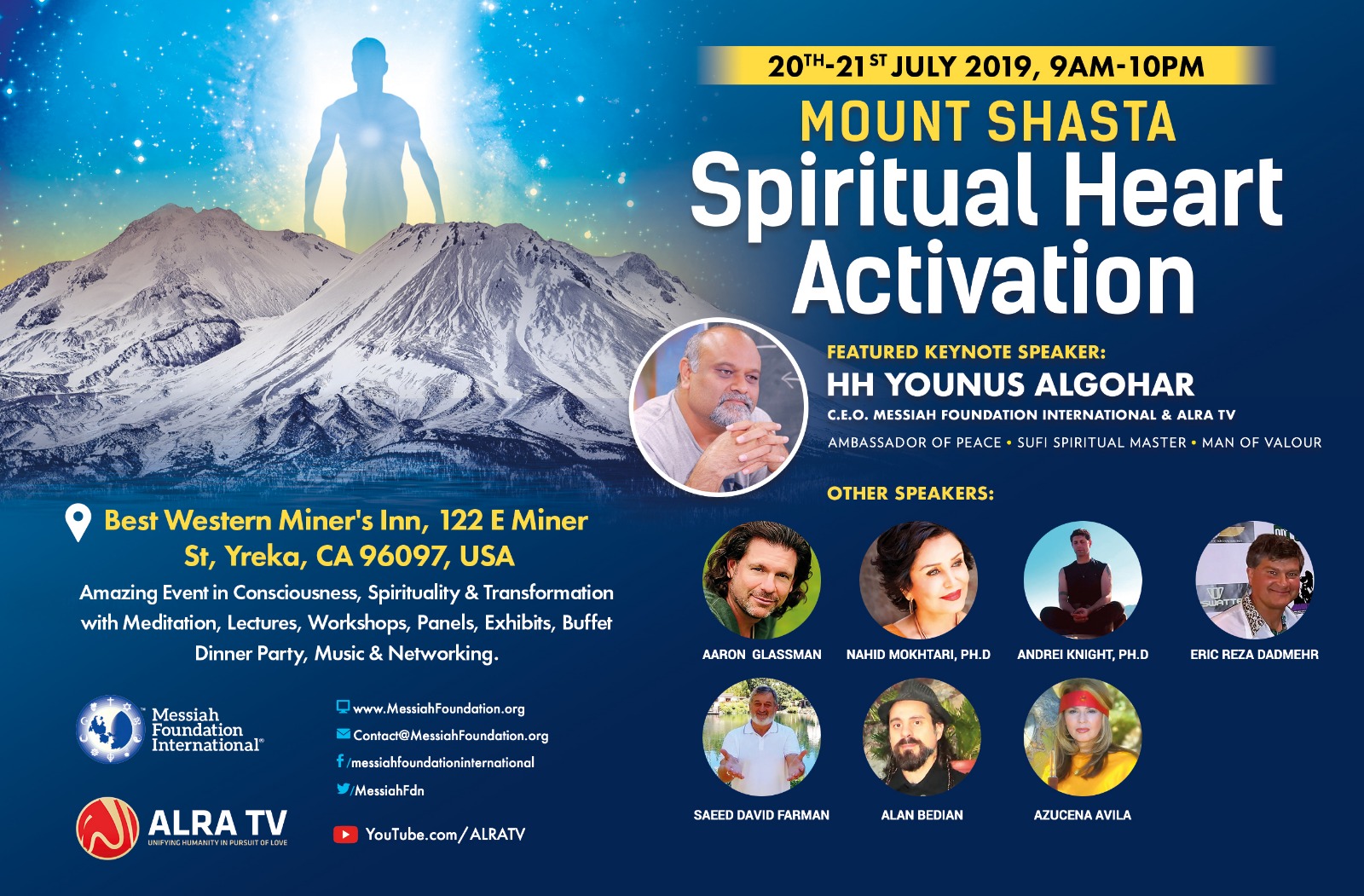 20-21 July: Mount Shasta Spiritual Heart Activation Event – The Awaited One